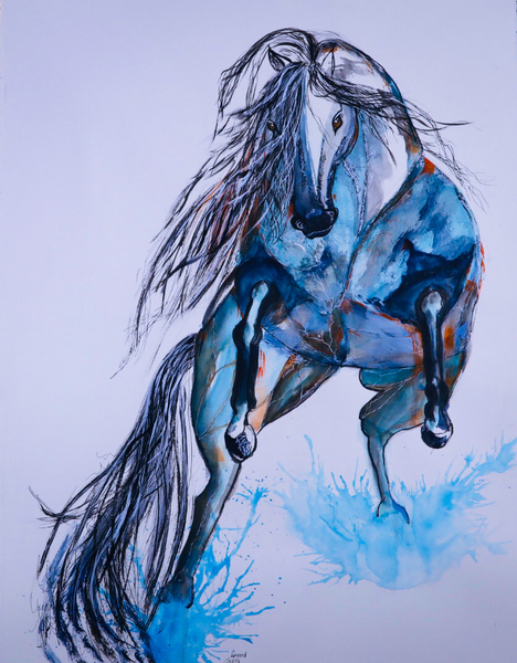 My love, don't leave your horse alone